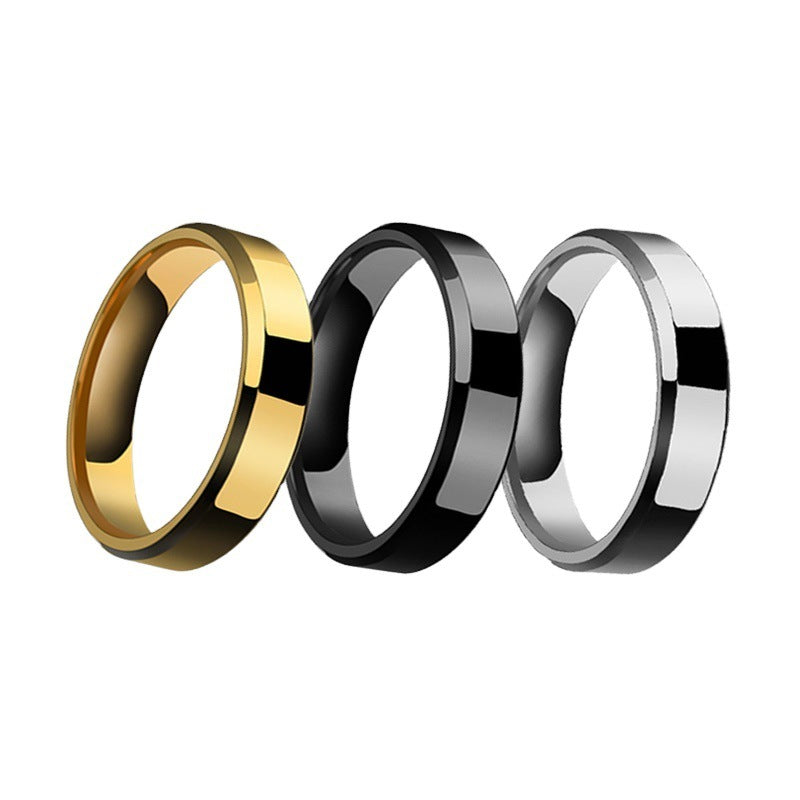 Men And Women Stainless Steel Couple Rings