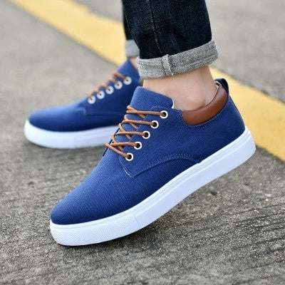 Breathable Men's Casual Canvas Sport Shoes