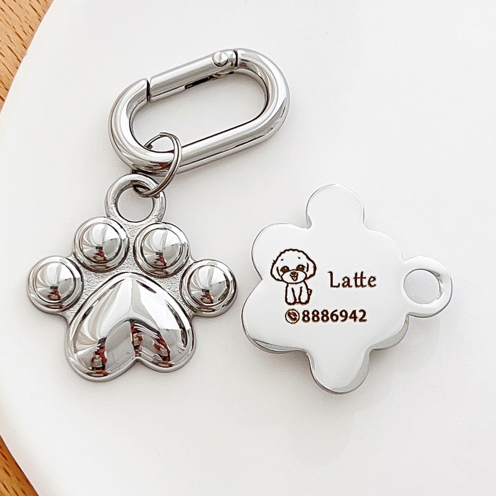 Dog & Cat Customized Pet Loss Prevention Brand Hanging Tag