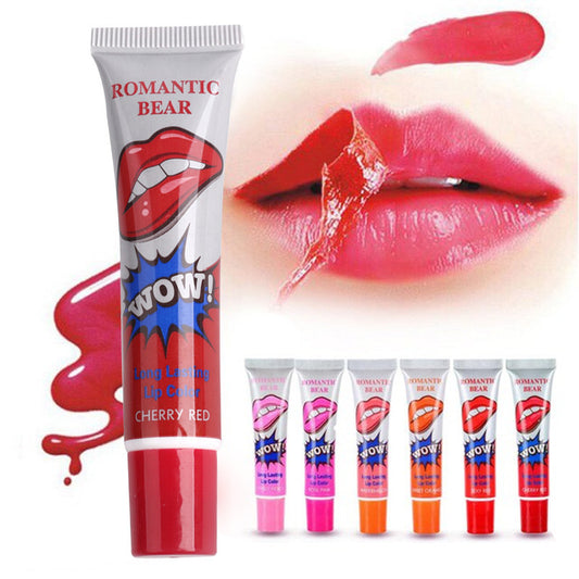 Amazing 6 Colors Peel Off Liquid Lipstick - Waterproof Long Lasting Lip Gloss Mask Moisturizer Makeup
