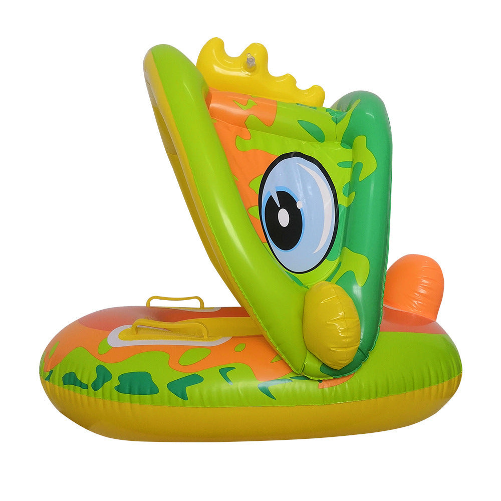 Children's Swimming Rings Inflatable Detachable Canopy Seat Ring