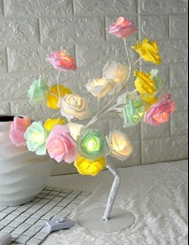 LED Tree Lamp - Rose Small Tree Lamp, Modeling Lamp, Table Lamp