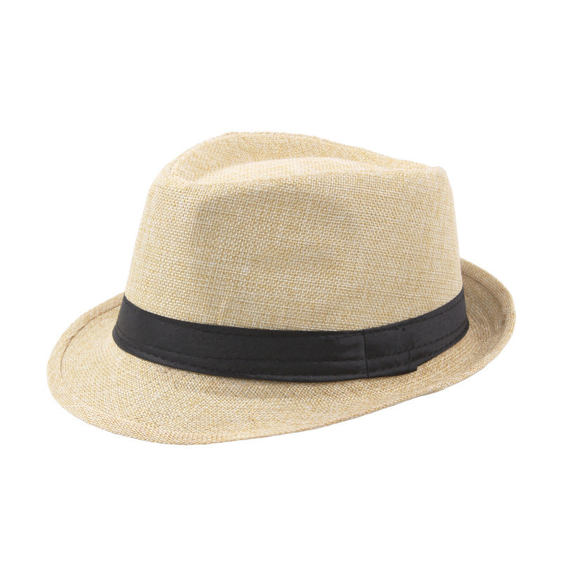 Fashion Personality Linen Top Hat for Men
