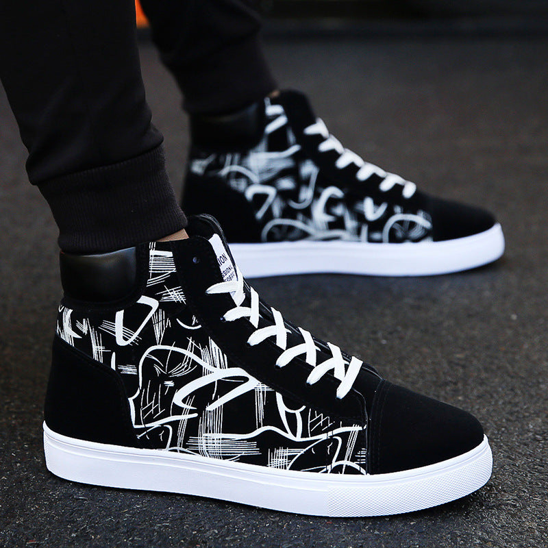 Spring High-top Shoes