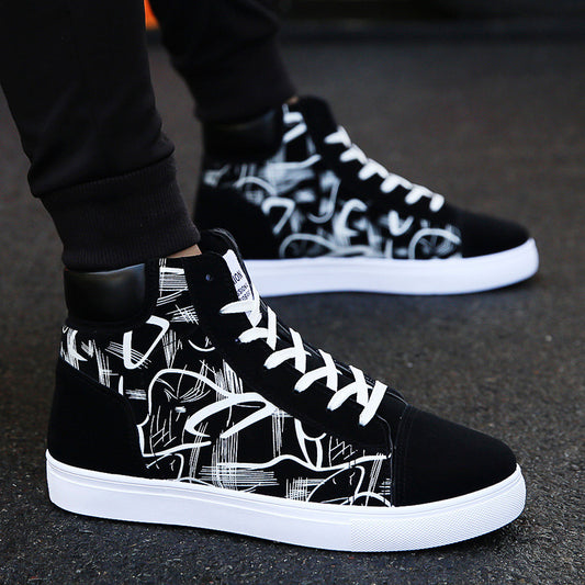 Spring High-top Shoes