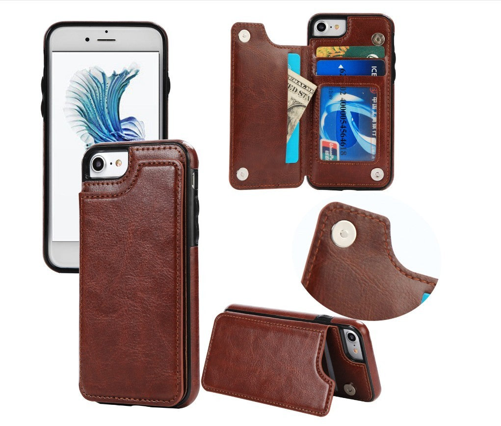 Rear Cover Type Protective Leather Case