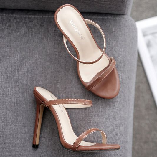 Stiletto Sandals - Women High Heels