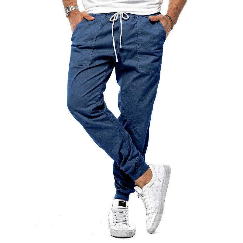 Spring And Autumn Men's Casual Pants Loose Tappered Trousers