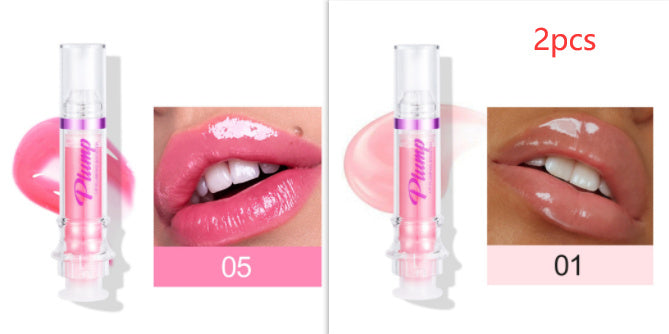 New Tube Rich Lip Color - Slightly Spicy Lip Honey Lip Glass Mirror Face Lip Mirror Liquid Lipstick