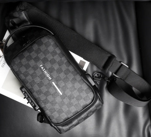 Men's Chest Bag - Shoulder Bag, Messenger bag