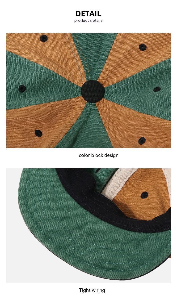 Color Matching Tension Adjustment Beret -  Soft Brim Hat