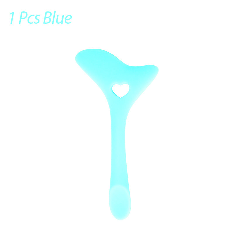 Silicone Eyeliner Stencil Wing Tip Mascara Drawing Lipstick Aid Face Cream Applicator For Beginners Makeup Tool Eyeliner Stencils Silicone Winged Tip Eyeliner Aid Eyebrow Pencil Stencil Reusable - JumoShop