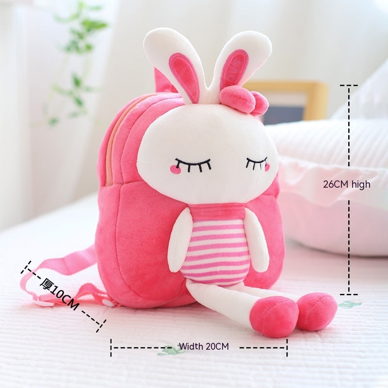 Children's Schoolbag - Plush Toy Backpack