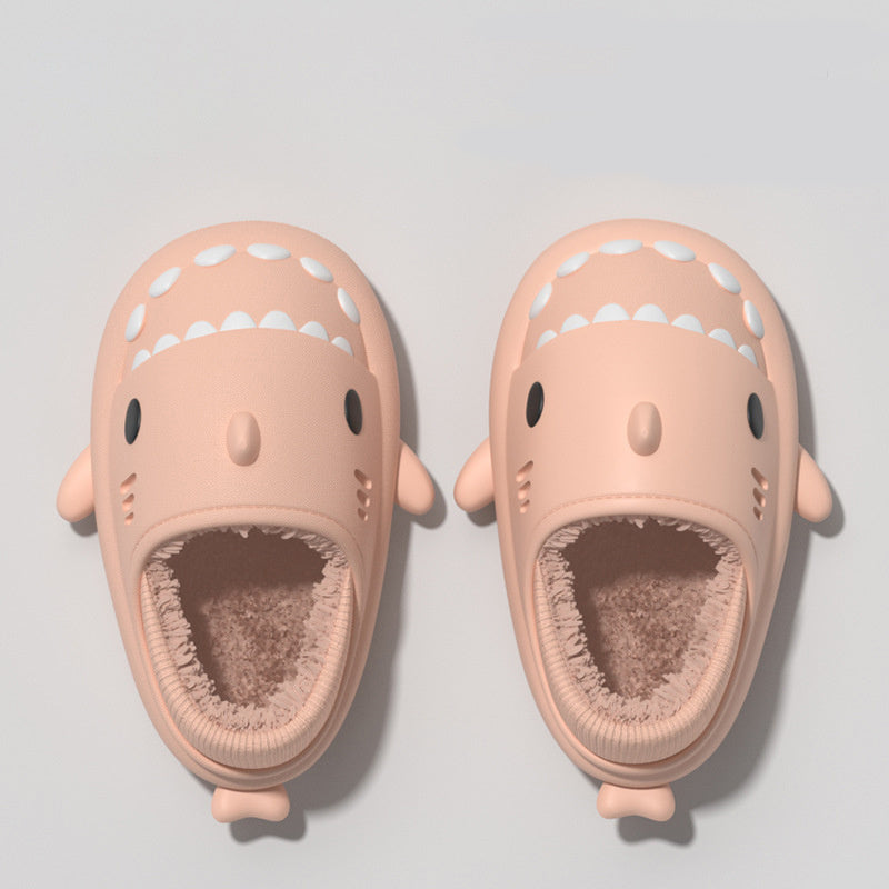 Shark Slippers Warm Winter House Shoes