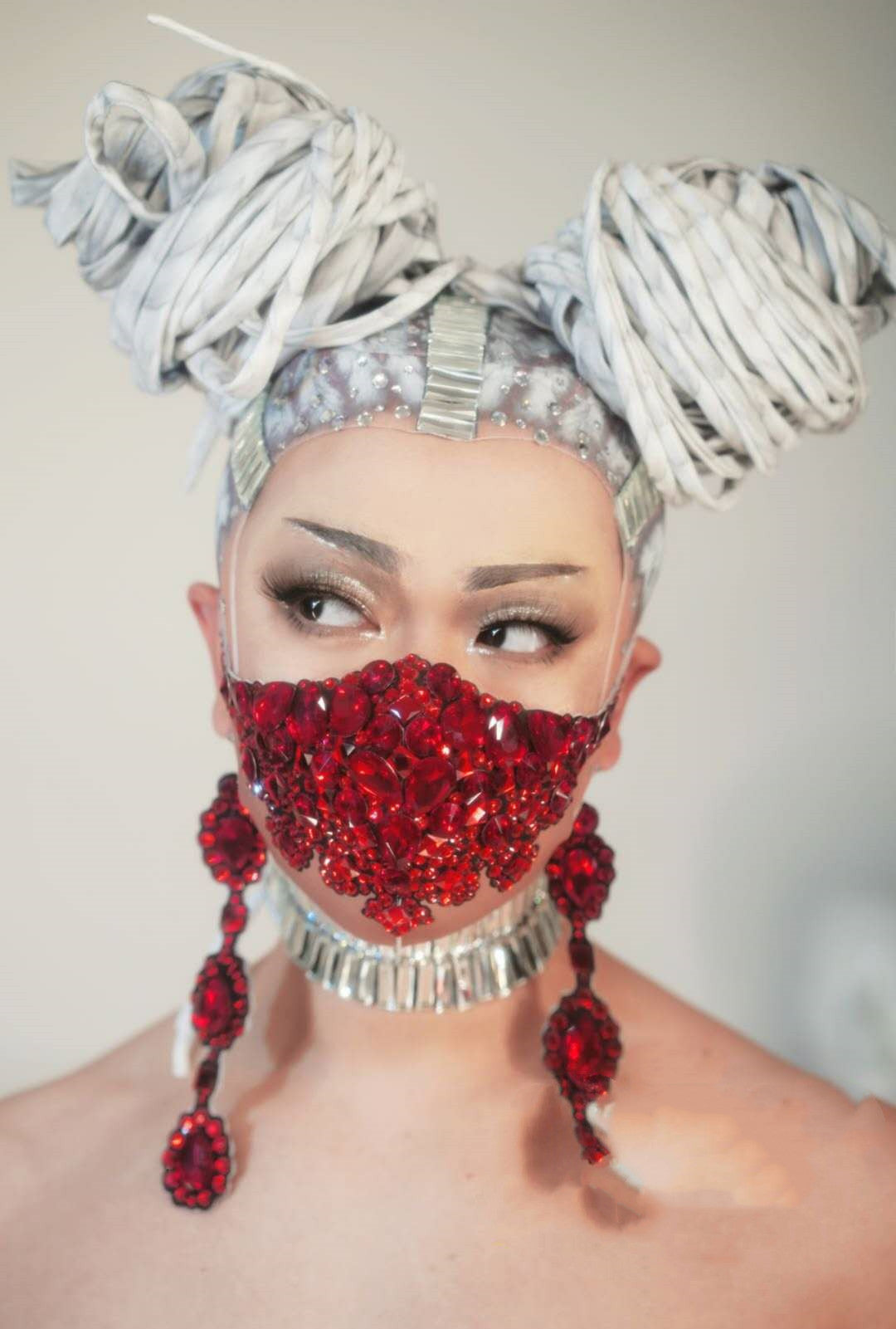 Stylish Diamond Mask - Butterfly Performance