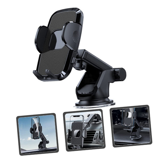 Multifunctional Car Phone Holder - Windshield Gravity Sucker Mobile Phones Stand For IOS And Android Support Cellphone