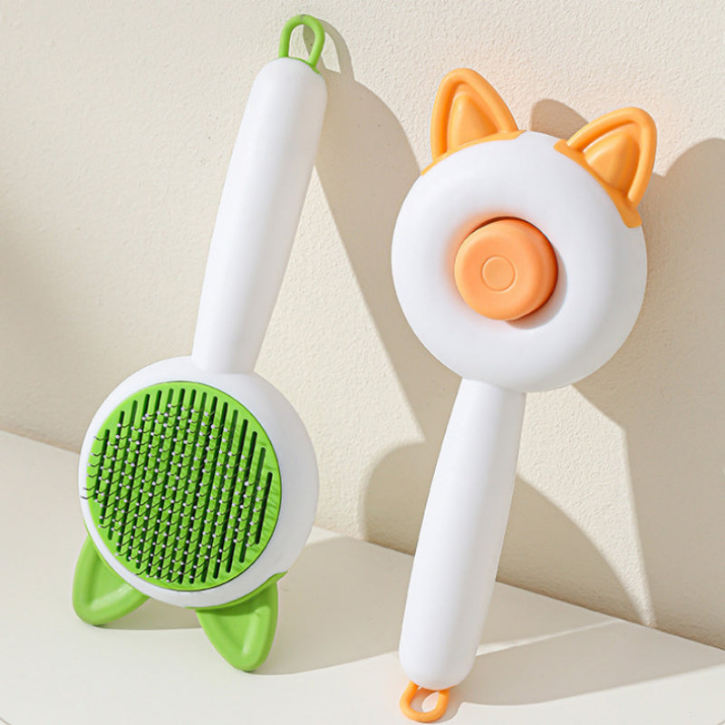 Pet Hair Remover Self Cleaning  Brush - For Dogs Cats Grooming Tools Pets Dematting Comb Dogs Accessories Pet Products