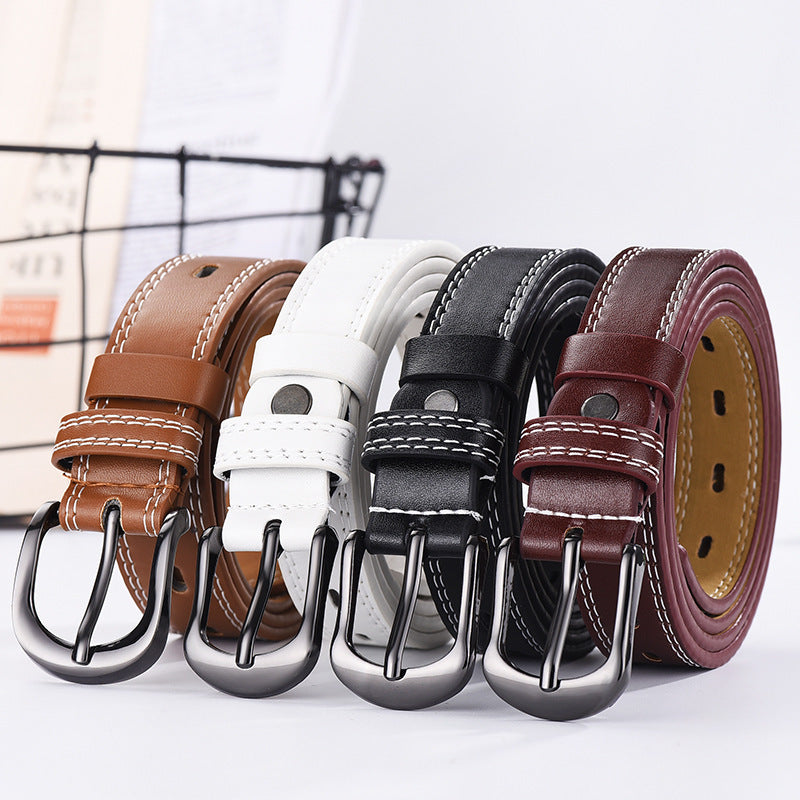Two-line Men's And Women's Belts