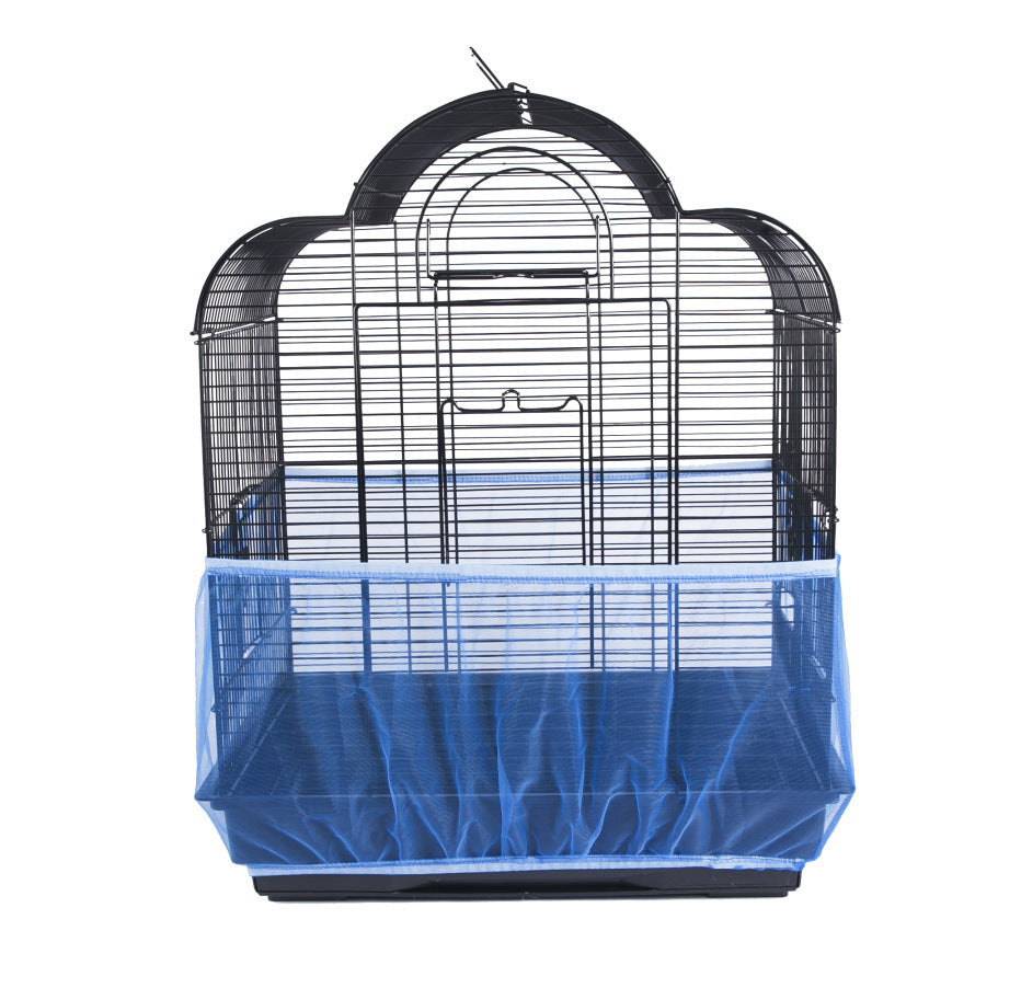 Mesh Bird Cage Cover – Dust-Proof, Breathable Protective Net for Parrots & Pet Birds