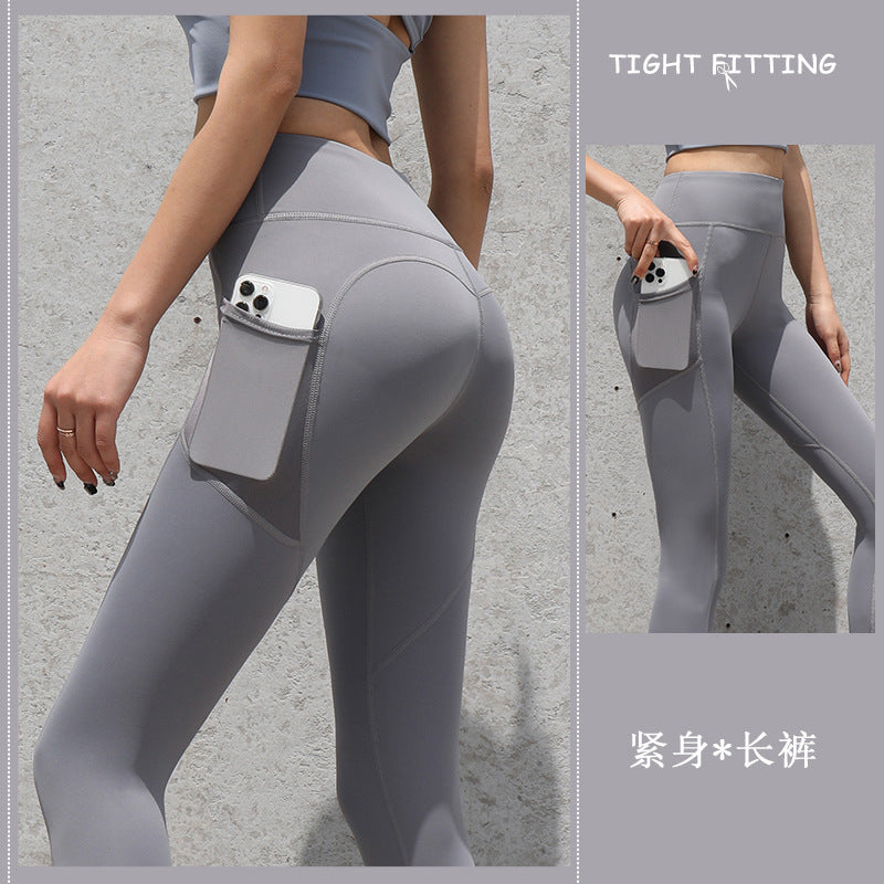 High-Waist Push-Up Seamless Gym Leggings with Pockets – Comfort Meets Performance Gym Sport Seamless Leggings With Pockets Push Up High Waist Pants Women Fitness Running Yoga Pants Gym Sport Seamless Leggings - JumoShop
