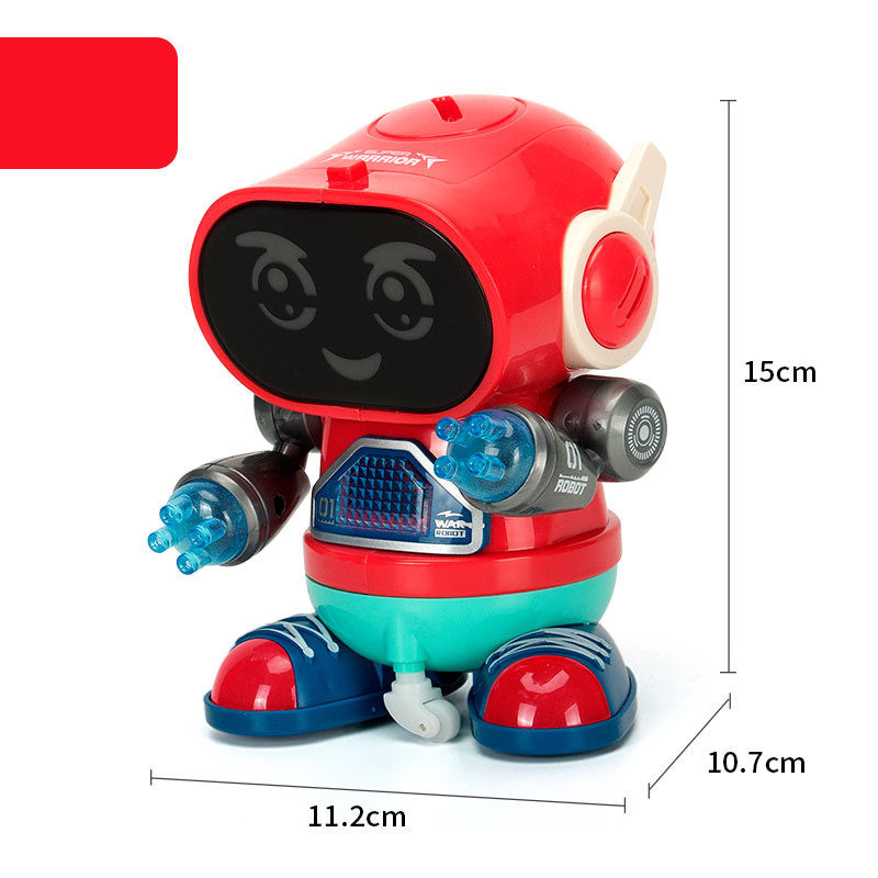 Electric Rock Robot - Music, Light, Automatic Walking, Swinging And Dancing Robot, Children's Toys