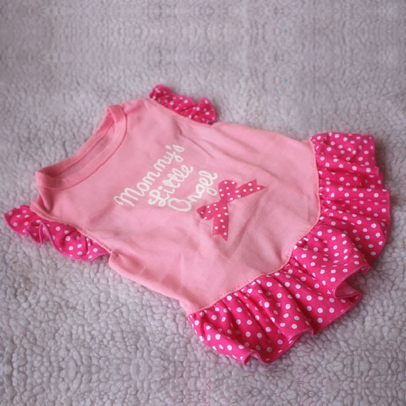 Small Dog Summer Princess Dress – Cute Puppy Vest Skirt Outfit