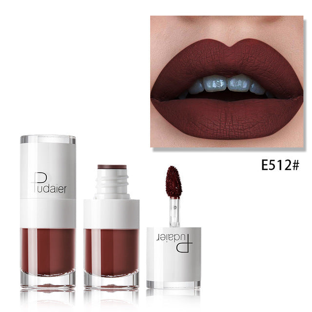 16 Color White Bottle Matte Lip Stick
