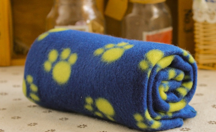 Pet Fleece Blanket - Dog & Cat Litter Mat Puppy Soft Sleep Mat Lovely Mattress Cushion for Small Large Dogs Pet Supplie