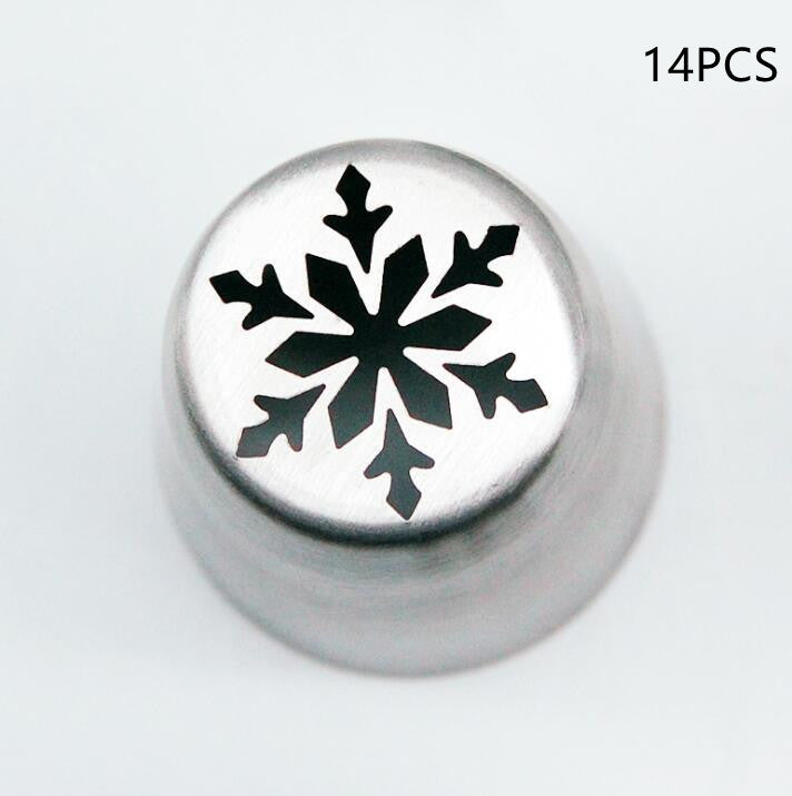 3-in-1 Limited Edition Christmas Style Stainless Steel Cake Decorating Nozzle - JumoShop