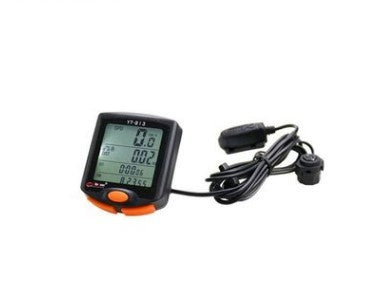 Multifunctional Waterproof Code Meter -- Odometer Speedometer Watch Bogle Touch Screen 813 Wired