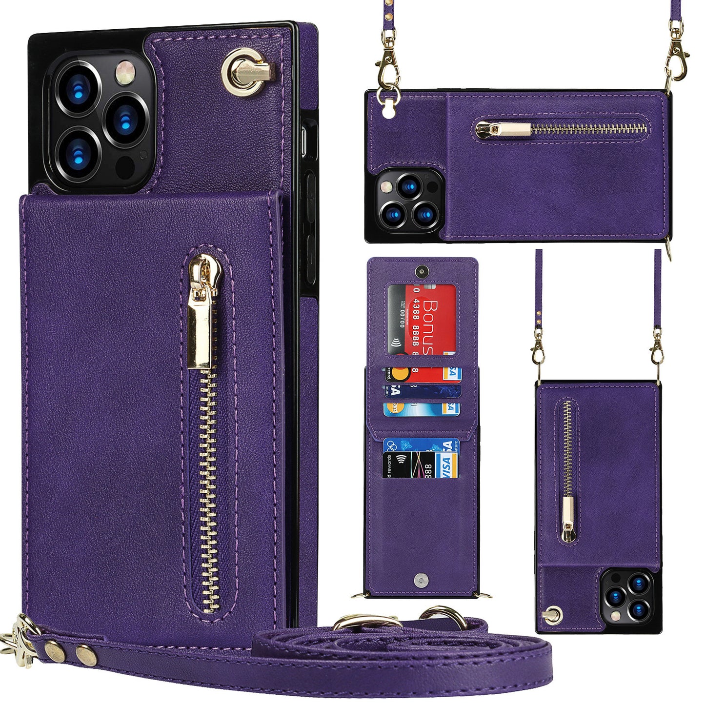 Zipper Phone Case - Phone Case Crossbody