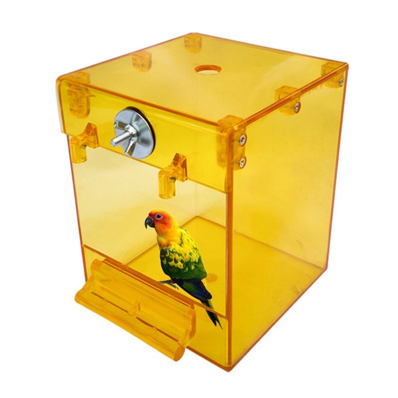 Versatile Bird Bath with Secure Mounting - External Pet Bath for Cage Doors & More