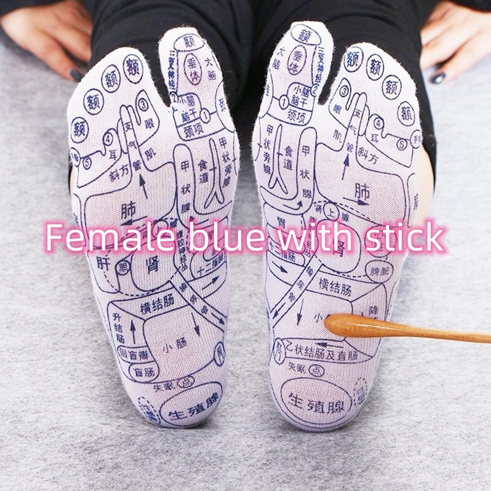 Massage Relieve Tired Feet Socks - Acupressure Foot Massager Reflexology Socks