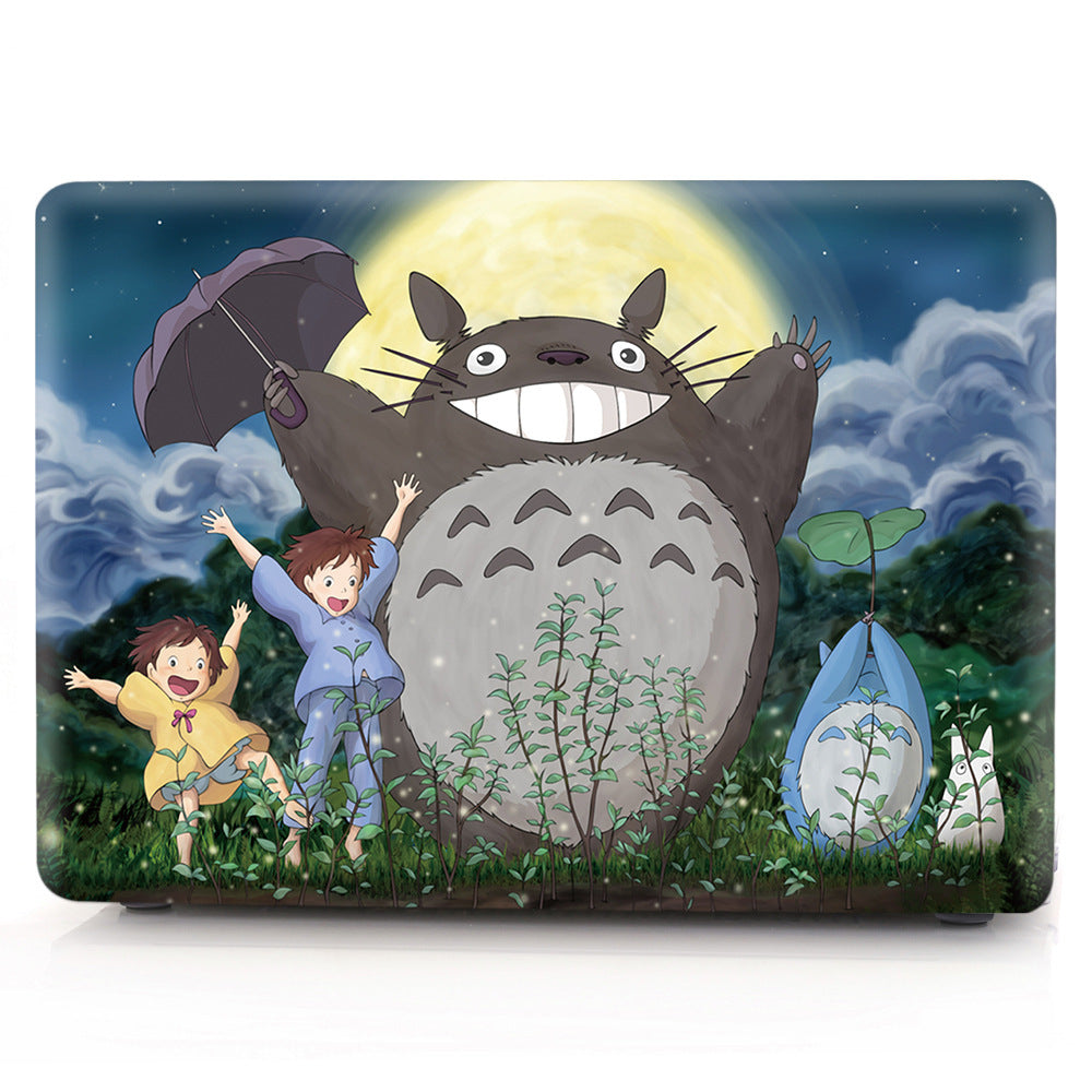 MacBook Transparent Plastic Protective Case Printed with Custom Design