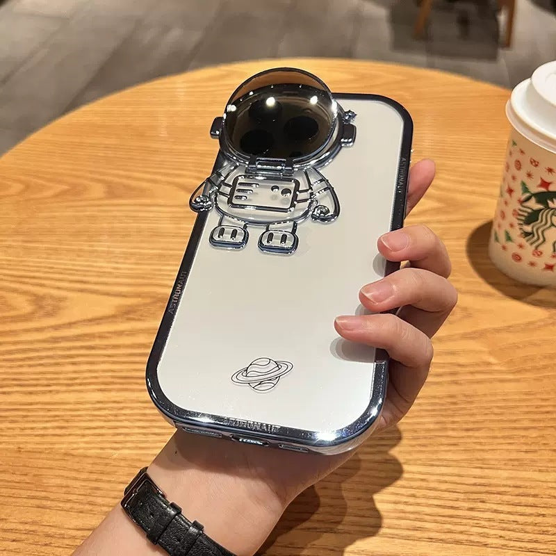 Glitter Astronaut Iphone Case