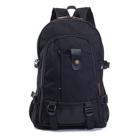 Men's Backpacks - Canvas Backpack, Student Bags