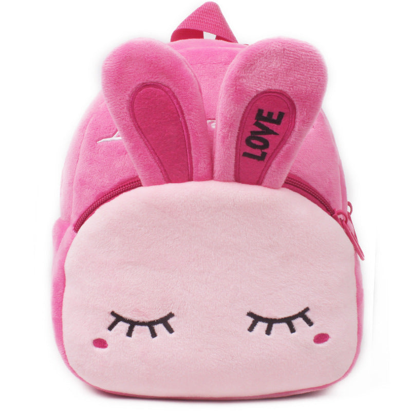 Children's Schoolbag - Plush Toy Backpack