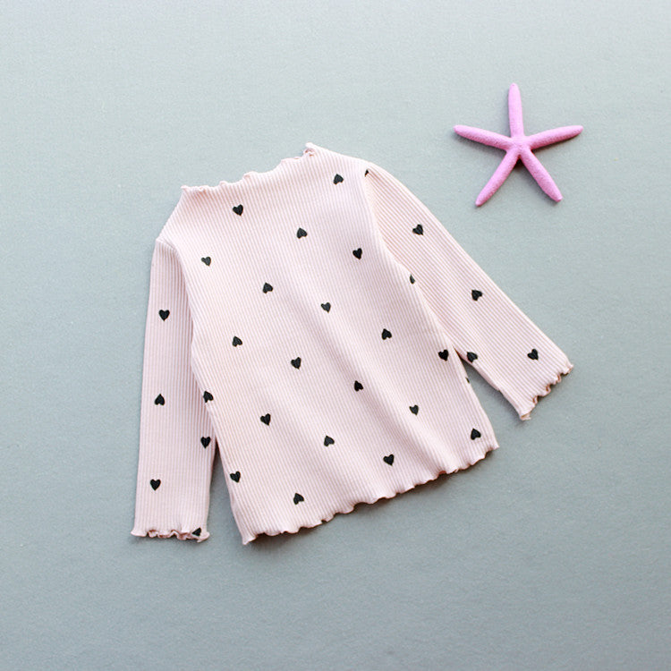 Love Long-Sleeved T-shirt - Children's bottoming shirt