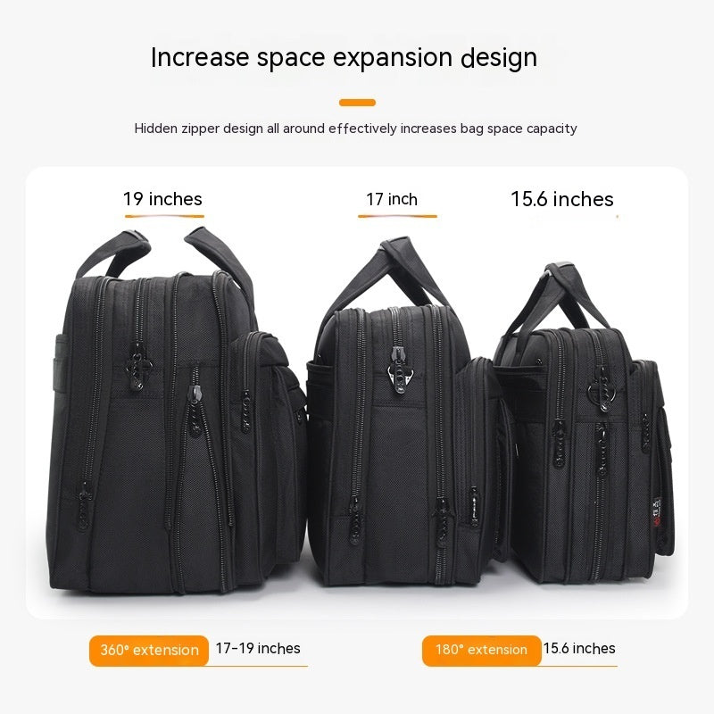 Large Capacity Men's Briefcase