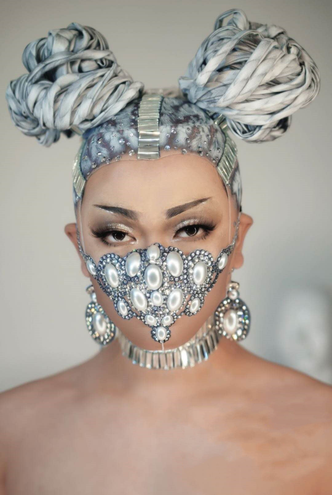 Stylish Diamond Mask - Butterfly Performance