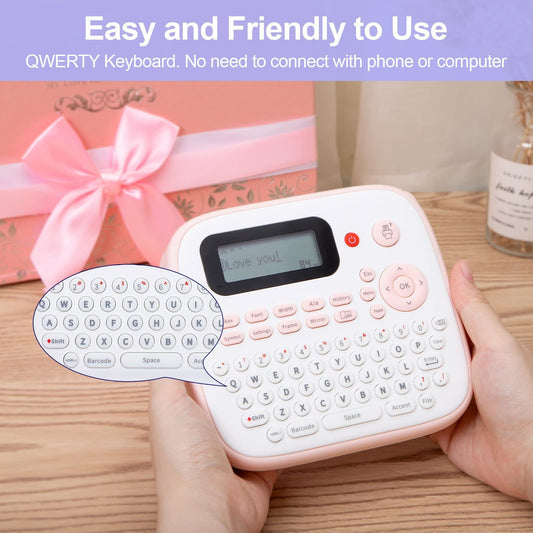 Mini Portable Label Printer - Ink-free Bluetooth