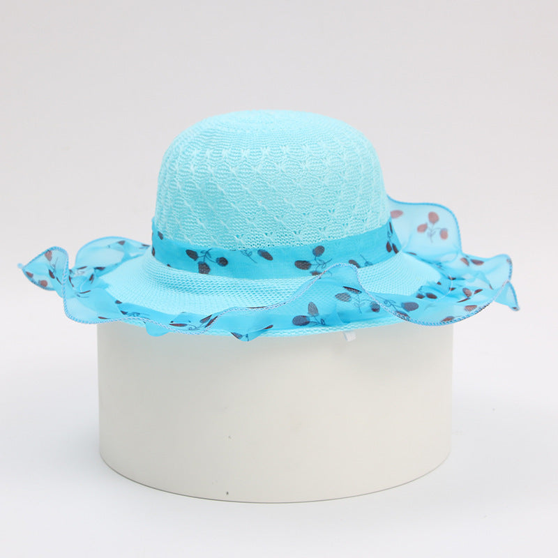 Princess Straw Hat - Kids Summer Hat