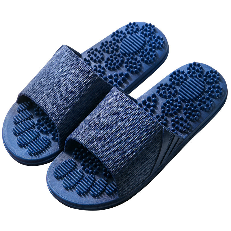 Reflexology Foot Massage Slippers -- Bath Slippers Tension Relief Acupuncture Feet Massager Household Slipper Foot Health Care