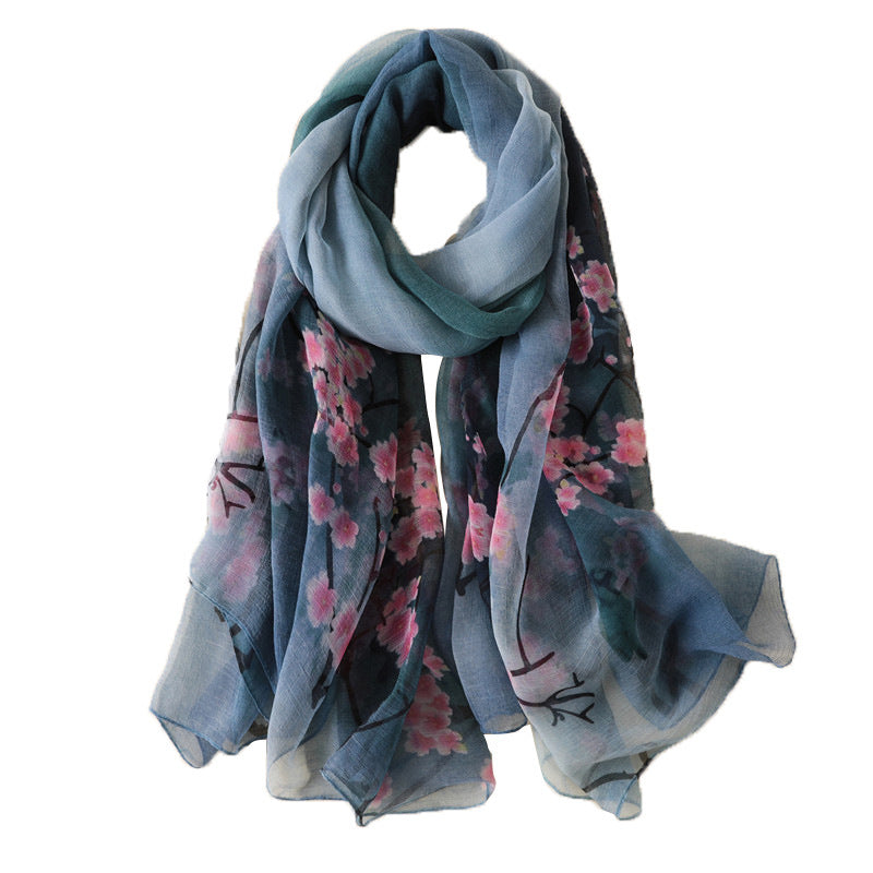 Antique Printed Elegant Scarf - Ladies Fashion Elegant Sunscreen Scarf