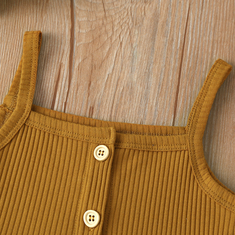 ☀️ Girls Summer Clothing Set – Printed Sleeveless Tank Top + Shorts 2-Piece Outfit! Girls Summer Clothes, Kids 2 Piece Outfit, Toddler Girl Set, Summer Tank Top, Girls Shorts Set, Baby Girl Clothing, Kids Summer Wear - JumoShop