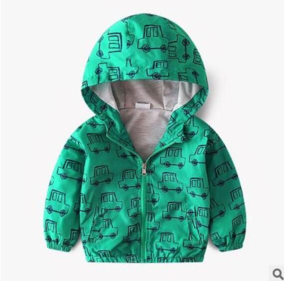 Boy Casual Hooded Jacket