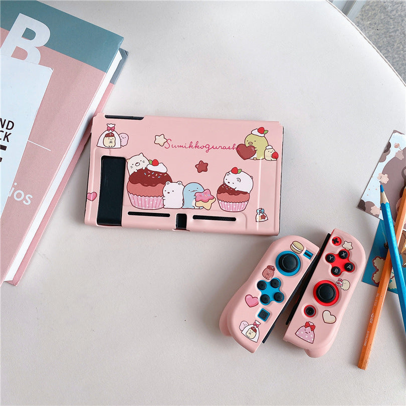 Cartoon Corner Creature Nintendo Shell Split Game Console Protective Soft Cover