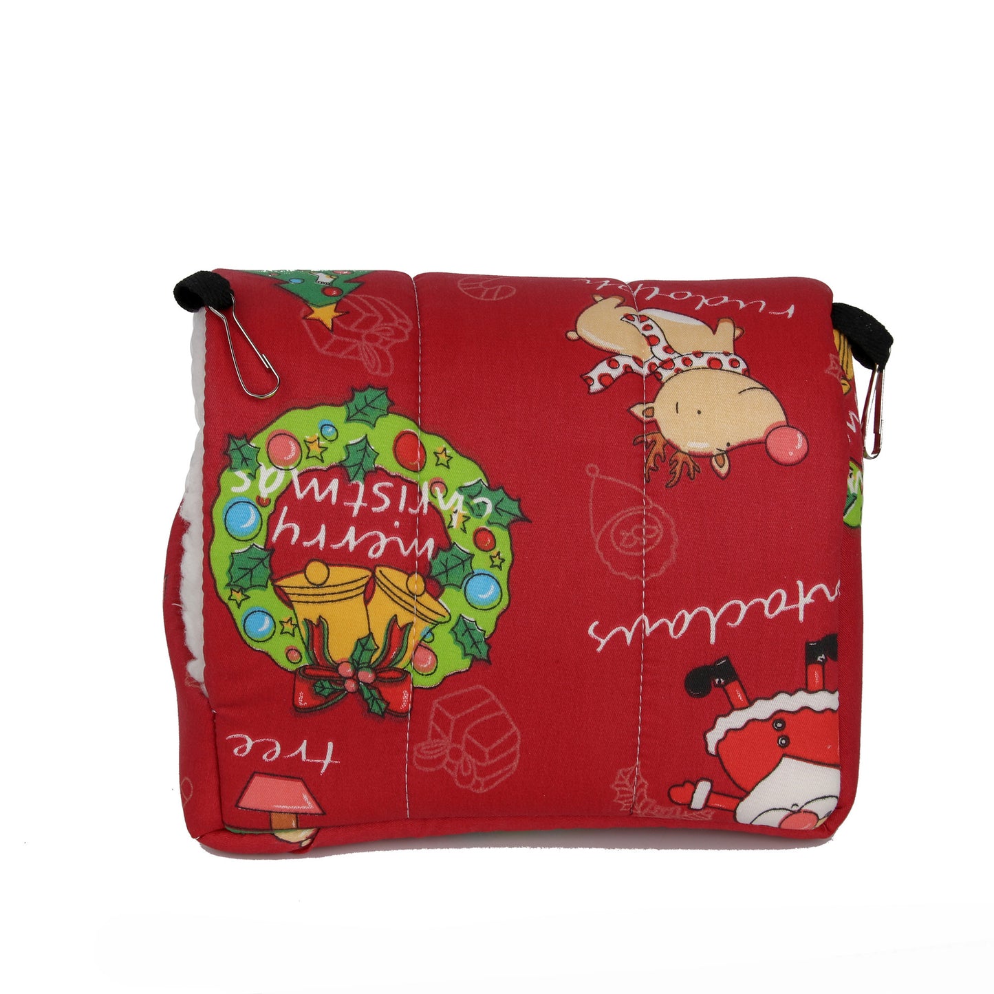 Cozy Bird Nest for Winter - Soft Cotton Plush Pet Bed for Parrots  Small Birds