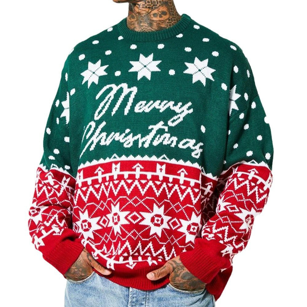 Men's Pullover Sweater For Christmas
