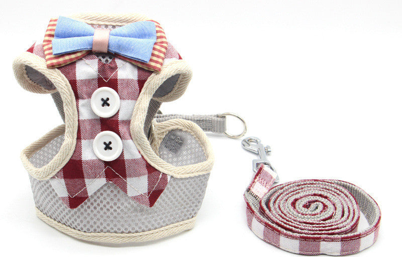 Premium Cat Traction Rope – Stylish Walking Harness & Leash Set